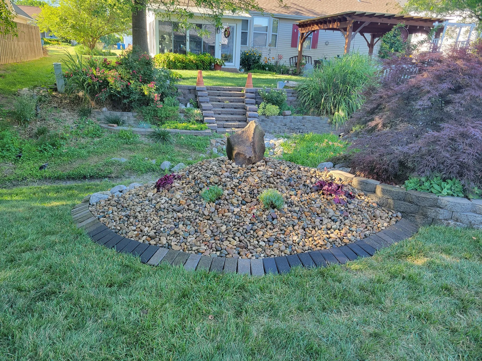 Paver Patios by JS Lawn and Landscaping in the Metro East